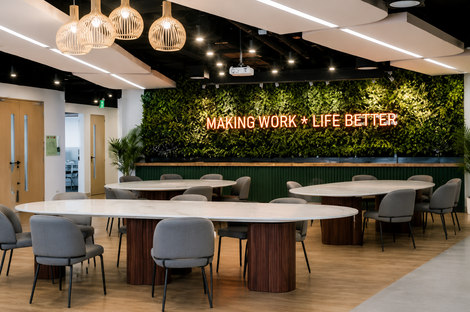 KMC Solutions — Filinvest Axis Tower 1 workspace view 2