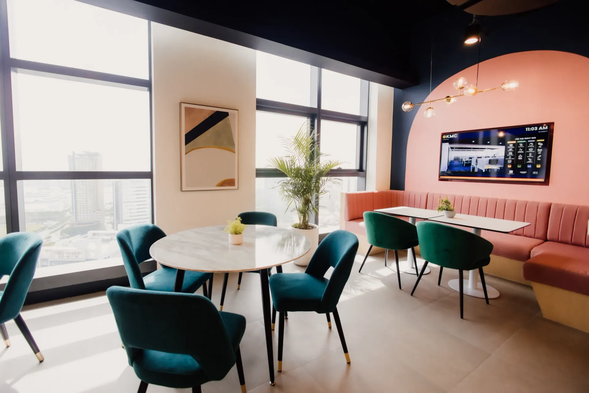 KMC Solutions — Filinvest Axis Tower 1 workspace view 5